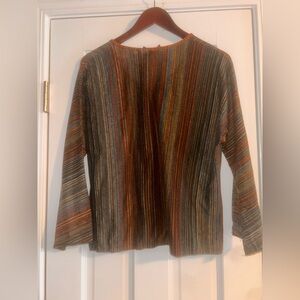 Striped Long Sleeve Top